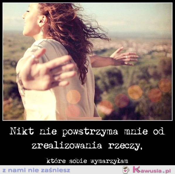 Nikt mnie nie powstrzyma