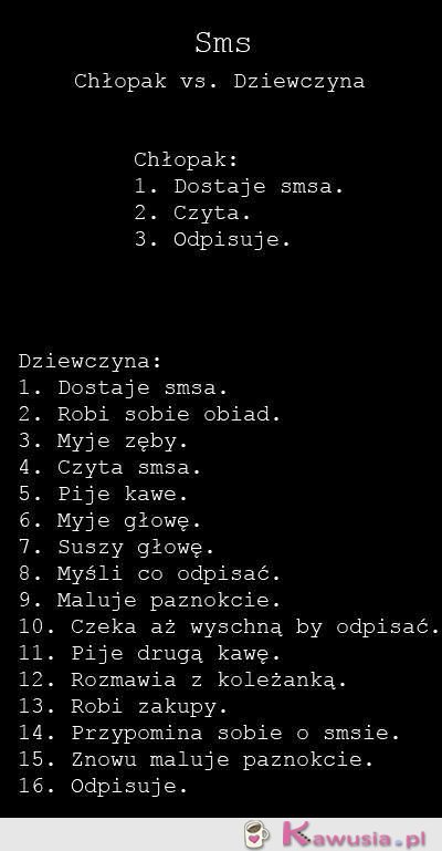 Chłopak vs. dziewczyna