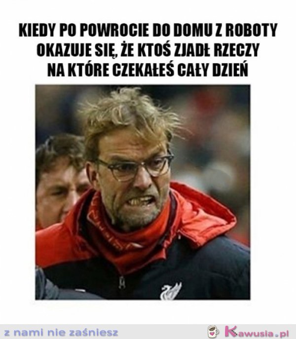 To było moje jedzenie