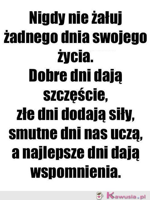 Motto na dziś...