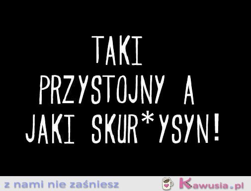 Taki przystojny