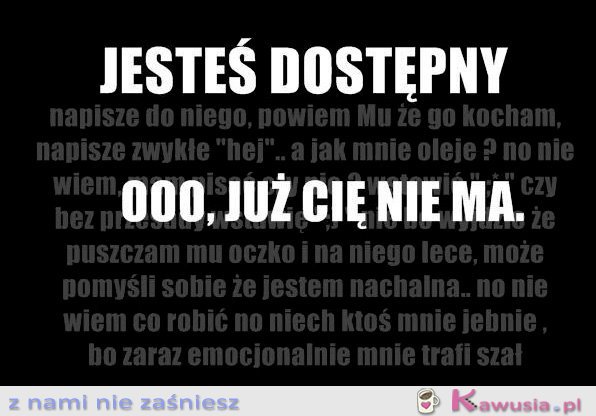 Jesteś dostępny