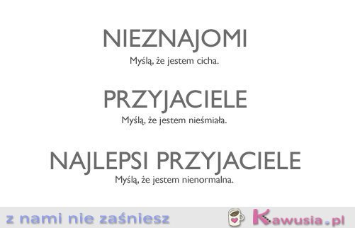 Co o mnie myślą...