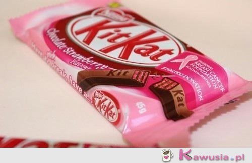 Truskawkowy Kit Kat - spróbowałybyście?