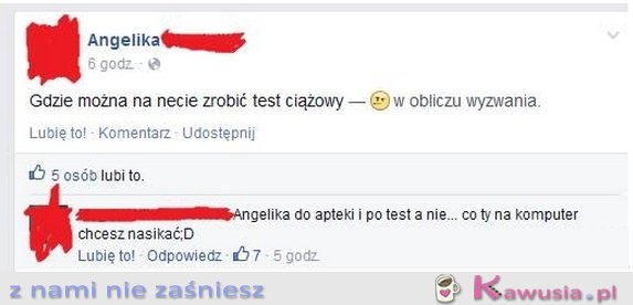 Test ciążowy online