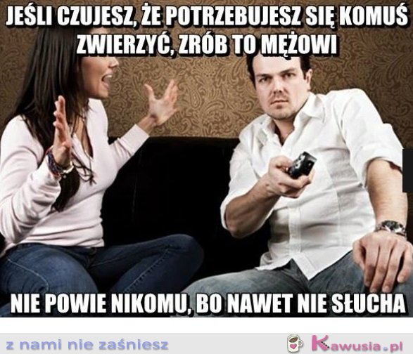 Gdy chcesz się komuś zwierzyć...