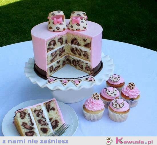 Tort w panterkę