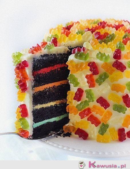 Żelkowy tort mniam