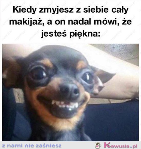 I tak jesteś słodka