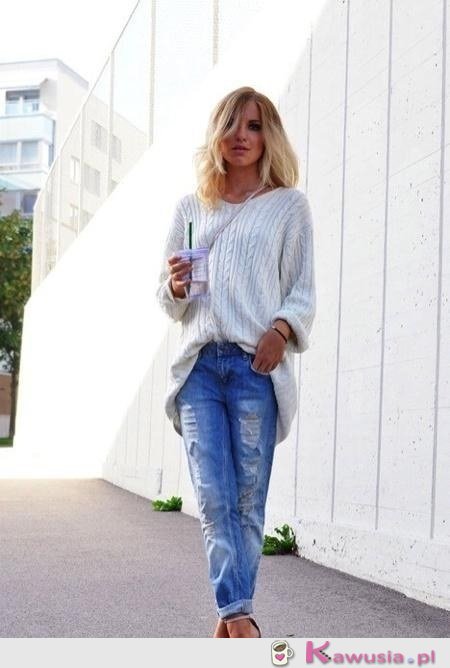 Boyfriend'y delikatne sandałki