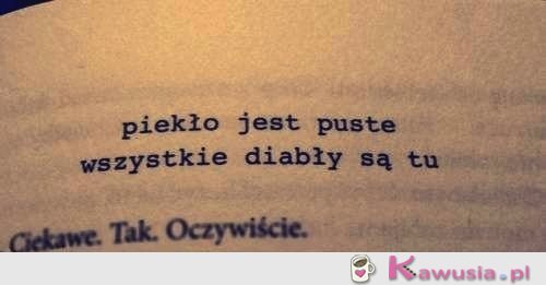 Piekło jest puste