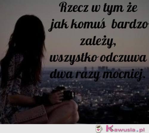 Rzecz w tym...