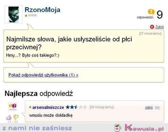 Najmilsze słowa