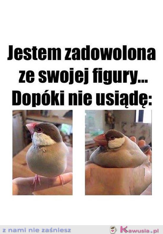 Jestem zadowolona ze swojej figury