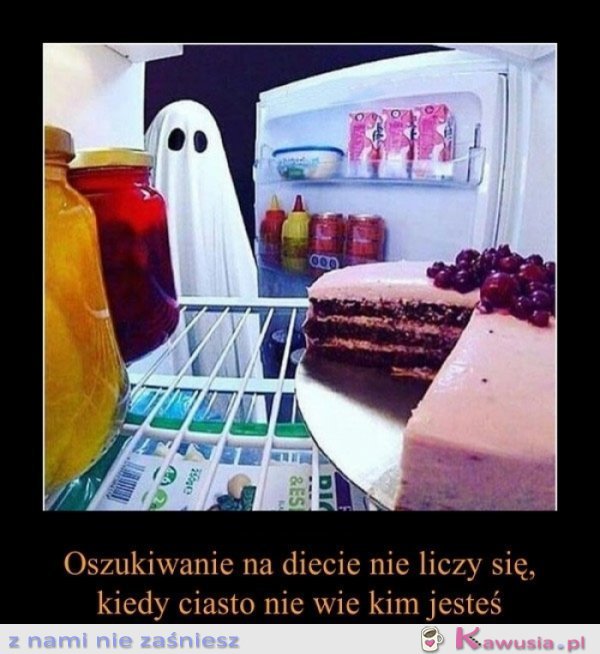 Oszukiwanie na diecie nie liczy się