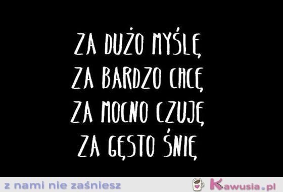 Wszystkiego za dużo...