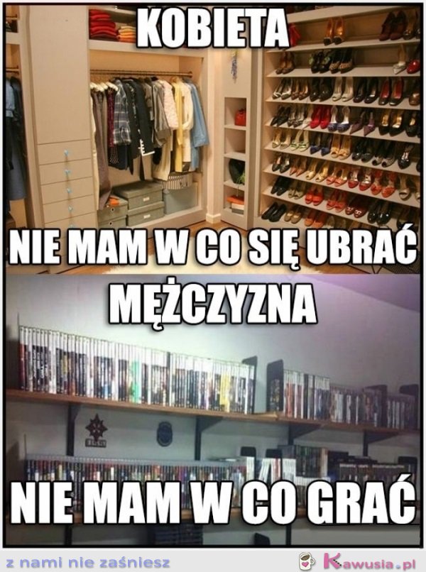 Kobieta vs mężczyzna
