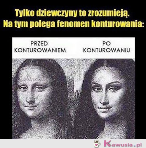 Konturowanie to jest sztuka