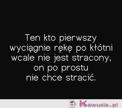 Ten kto pierwszy...