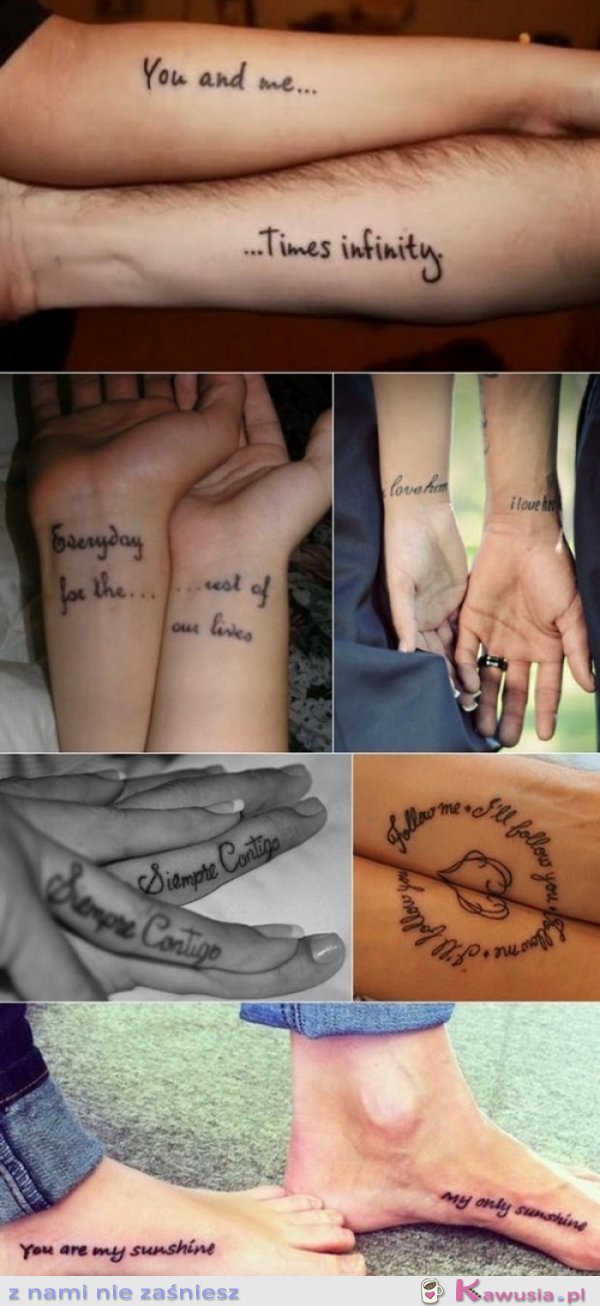 Wspólne tatuaże
