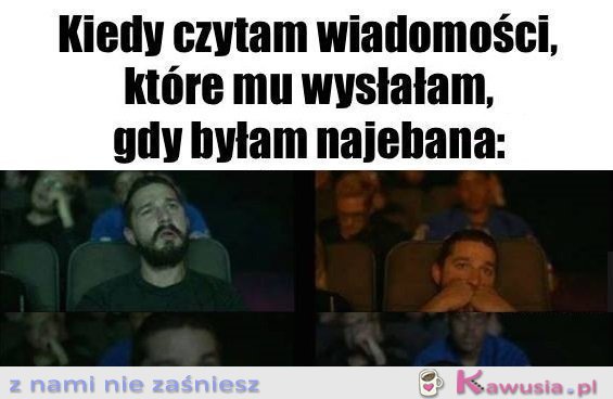 O nie...