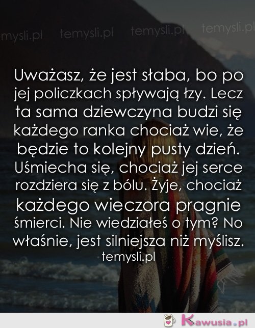 Uważasz, że jest słaba...