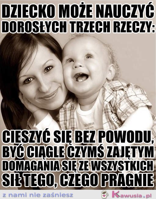 Dziecko może nauczyć