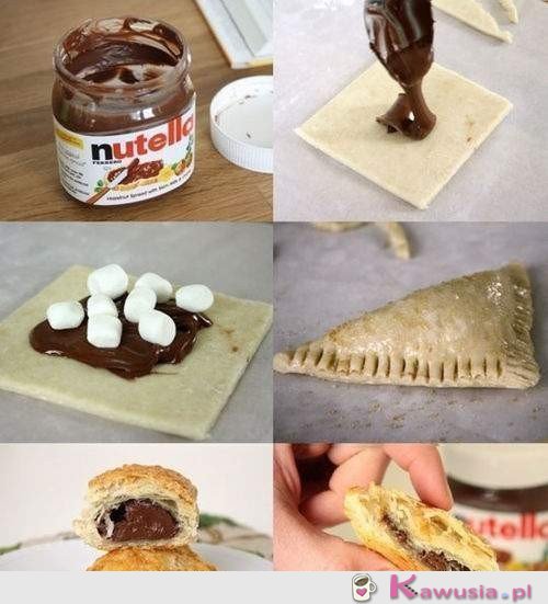 Nadziewane nutellą