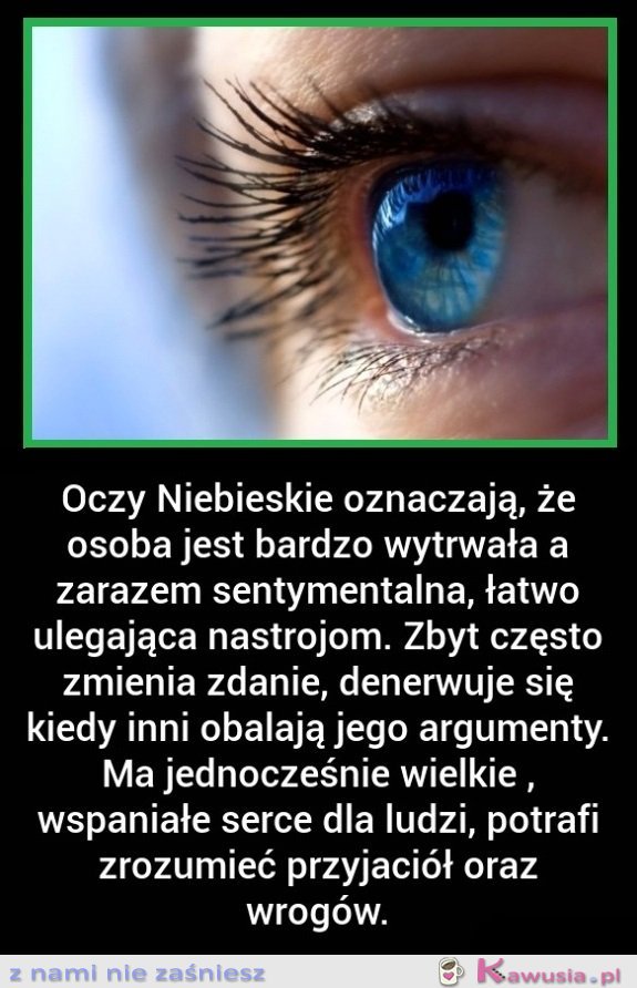 Niebieskie oczy...