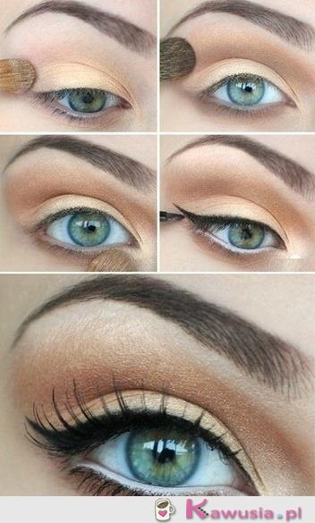 śliczny make up