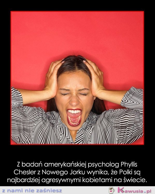 Z badań amerykańskiej psycholog...
