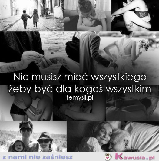 Nie musisz mieć wszystkiego