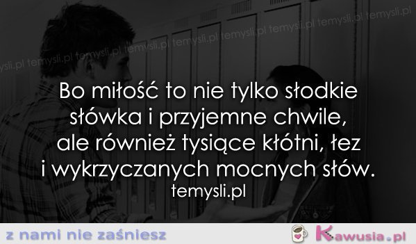 Zdałam sobie sprawę jak bez Ciebie...