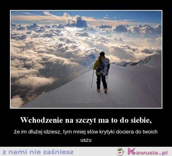 Wchodzenie na szczyt