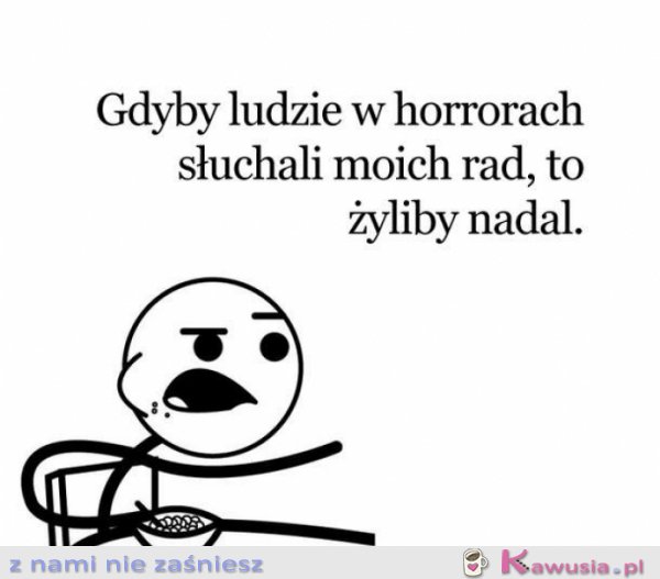 Gdyby ludzie w horrorach