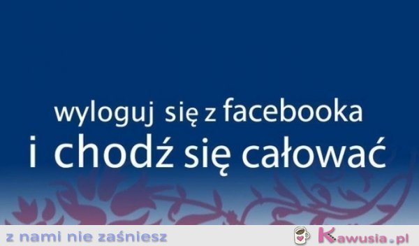 Wyloguj się z facebooka