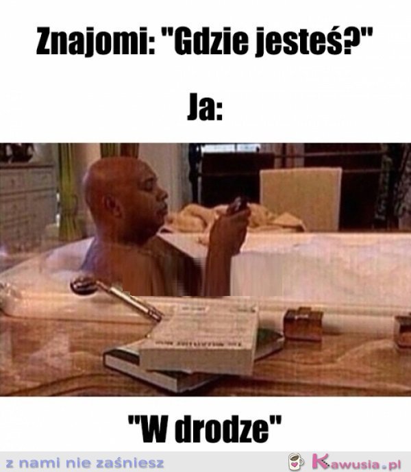 Dosłownie minutka...