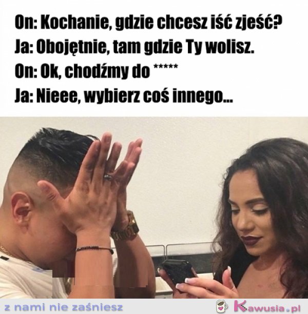 Obojętnie, ale tak akurat nie...