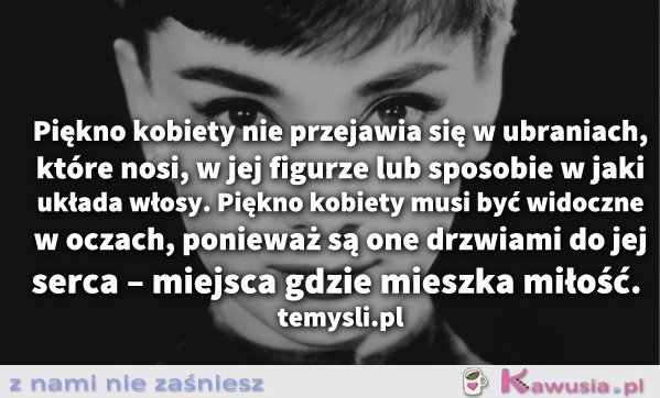 Piękno kobiety - Audrey Hepburn