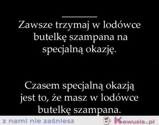Zawsze jest okazja