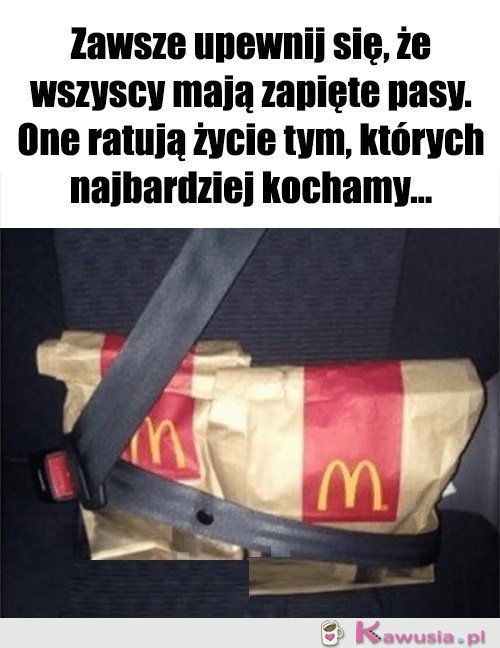 Bezpieczeństwo przede wszystkim...