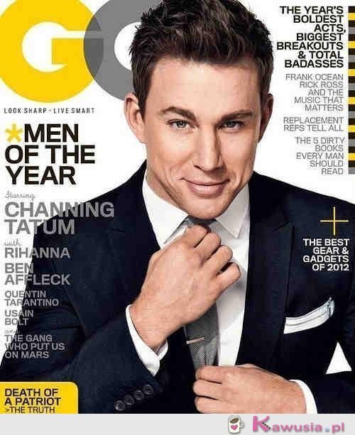 Elegancki Channing dla GQ