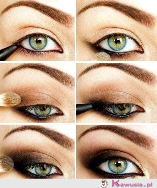 śliczny make up