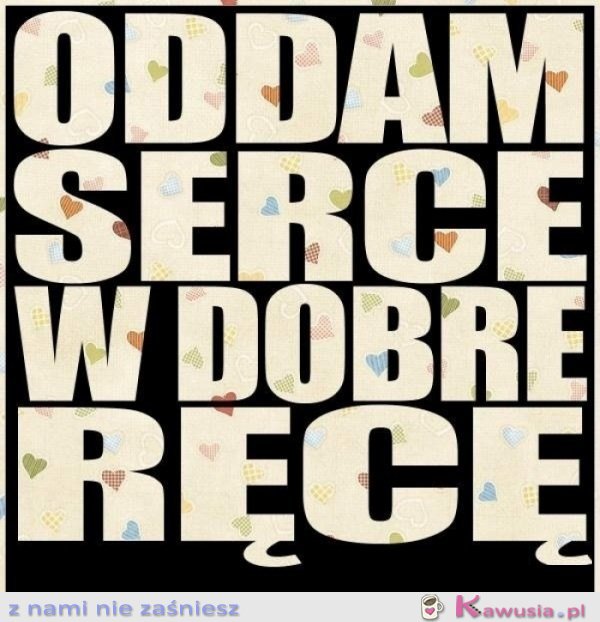 Oddam serce