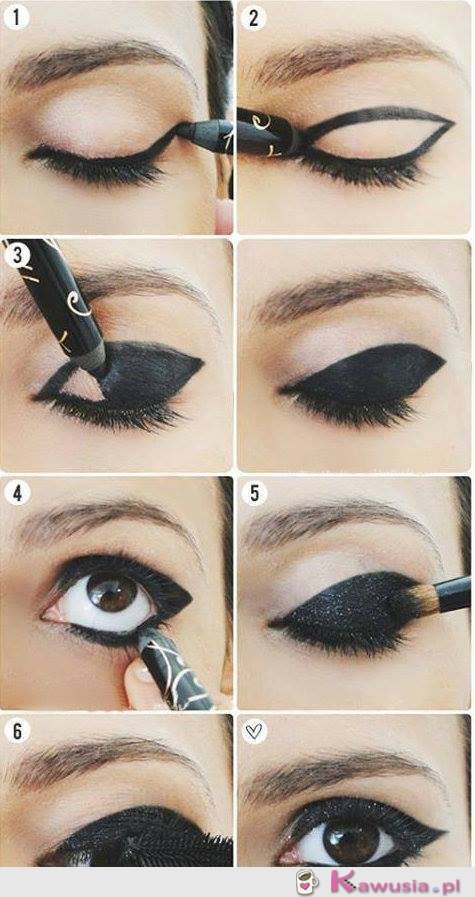 Rewelacyjnie pomalowane oczy