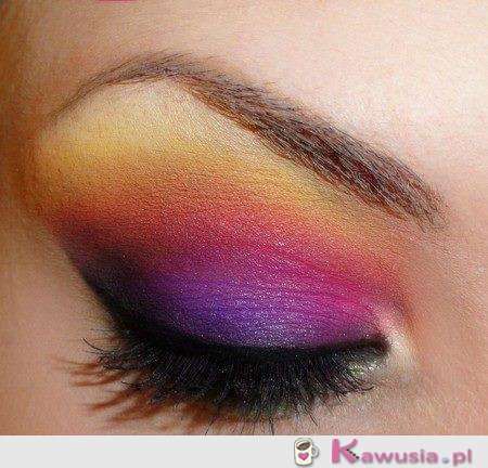 śliczny make up