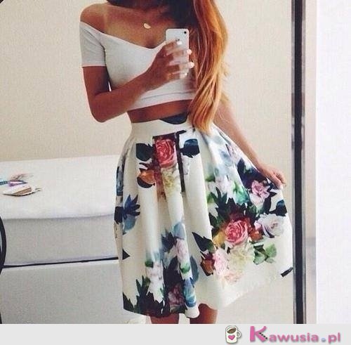 Crop top   floral