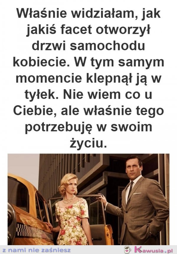 Właśnie tego potrzebuję