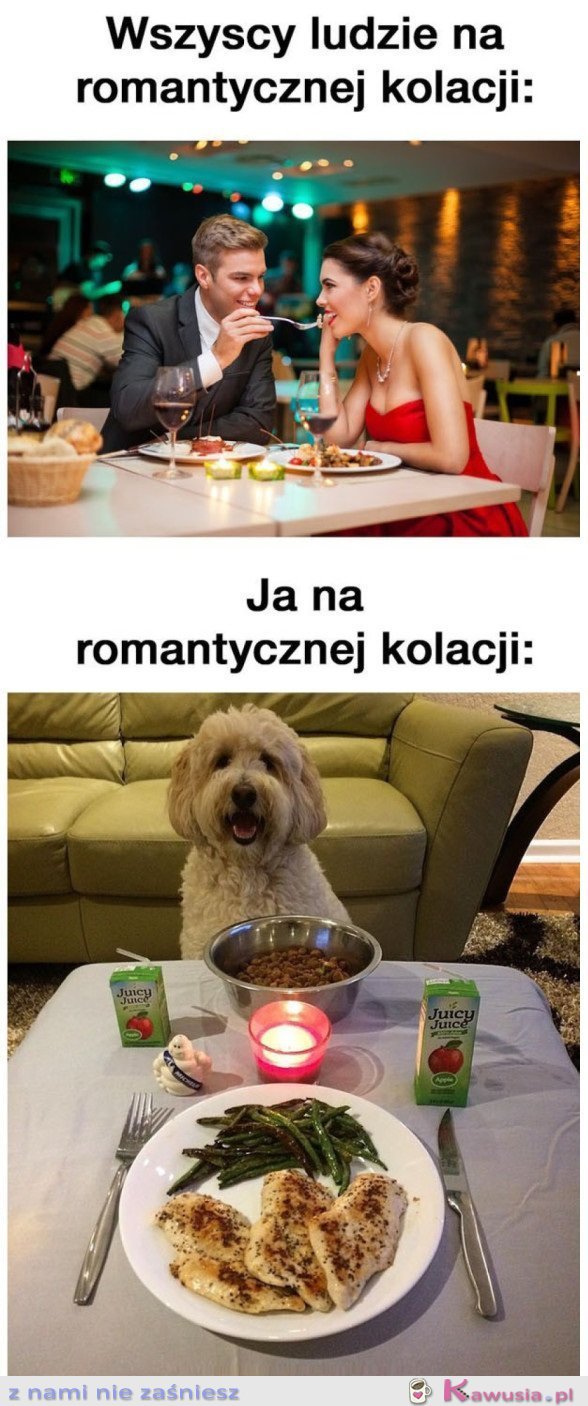 ROMANTYCZNA KOLACJA