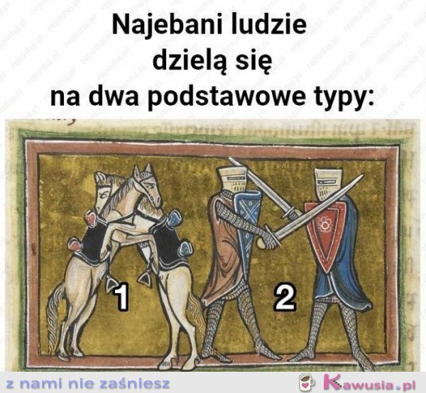 Dwa podstawowe typy ludzi